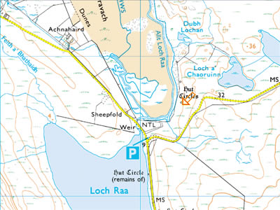 Achnahaird Map, click to open